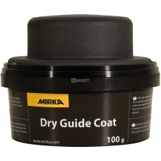 Сухое проявочное покрытие Mirka с подушкой-аппликатором, черное 100 гр